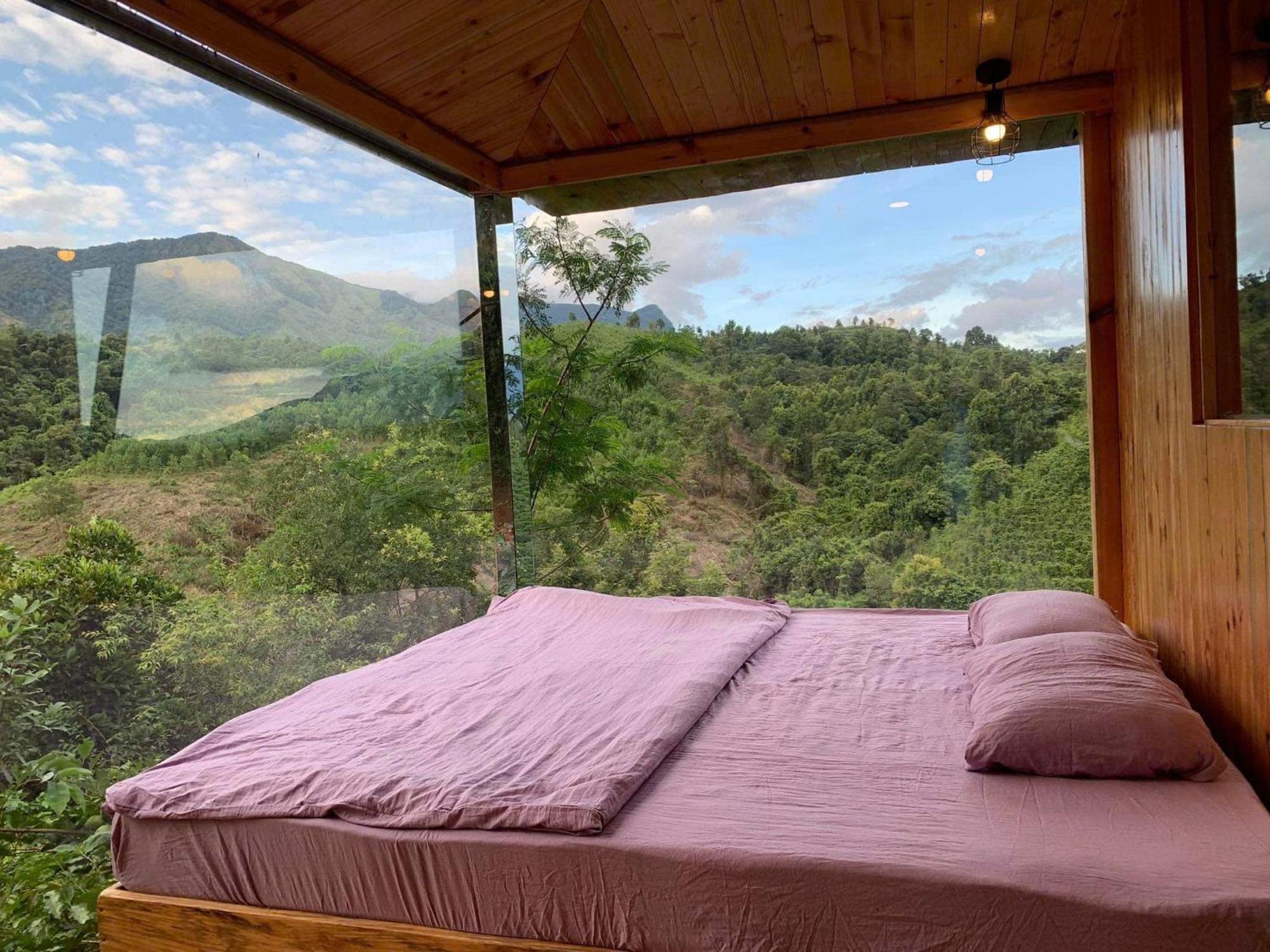 Nam Mua Bungalows Huong Hoa Buitenkant foto